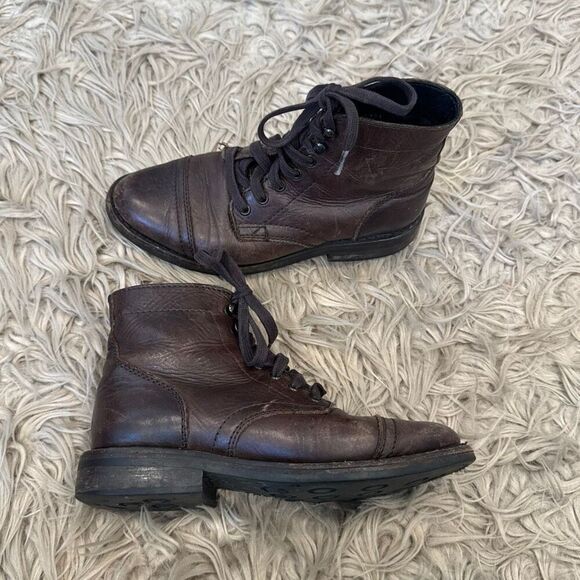 Thursday Boot Company Shoes - Thursday Boot Company lace up leather boots size 5.5
